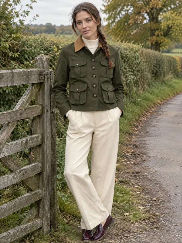 Bridleway Flap-Pocket Jacket