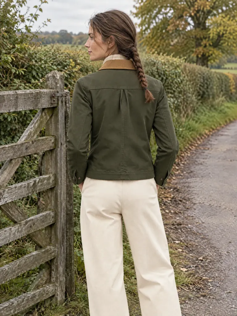Bridleway Flap-Pocket Jacket, another angle