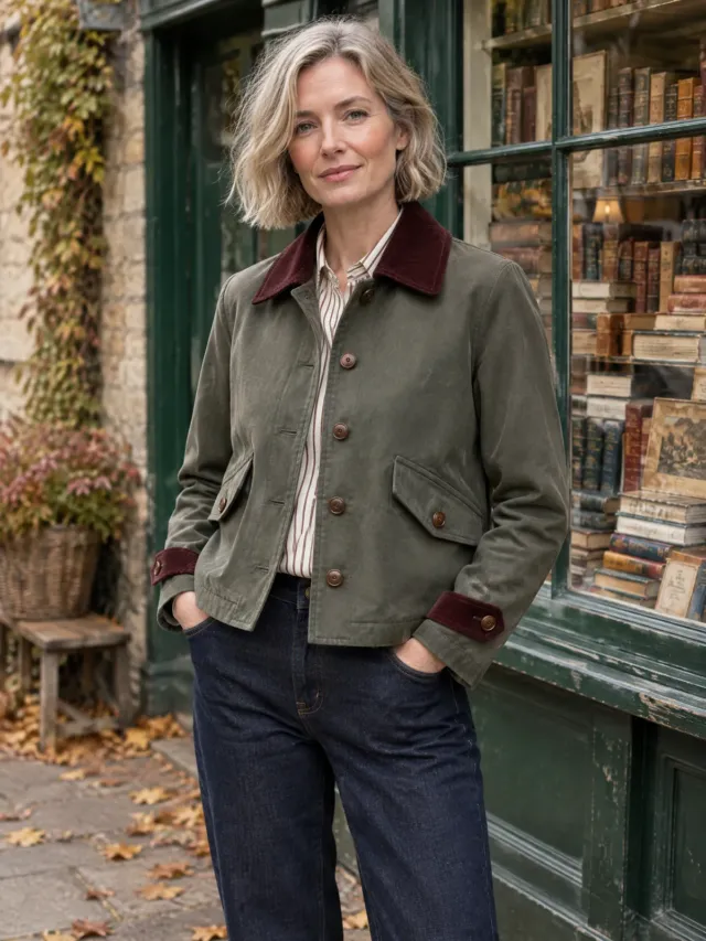 Fieldgate Contrast-Collar Jacket