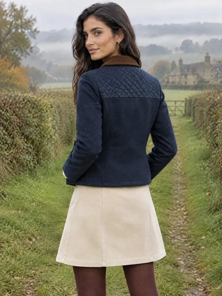 Chalkstream Quilt-Yoke Jacket, another angle