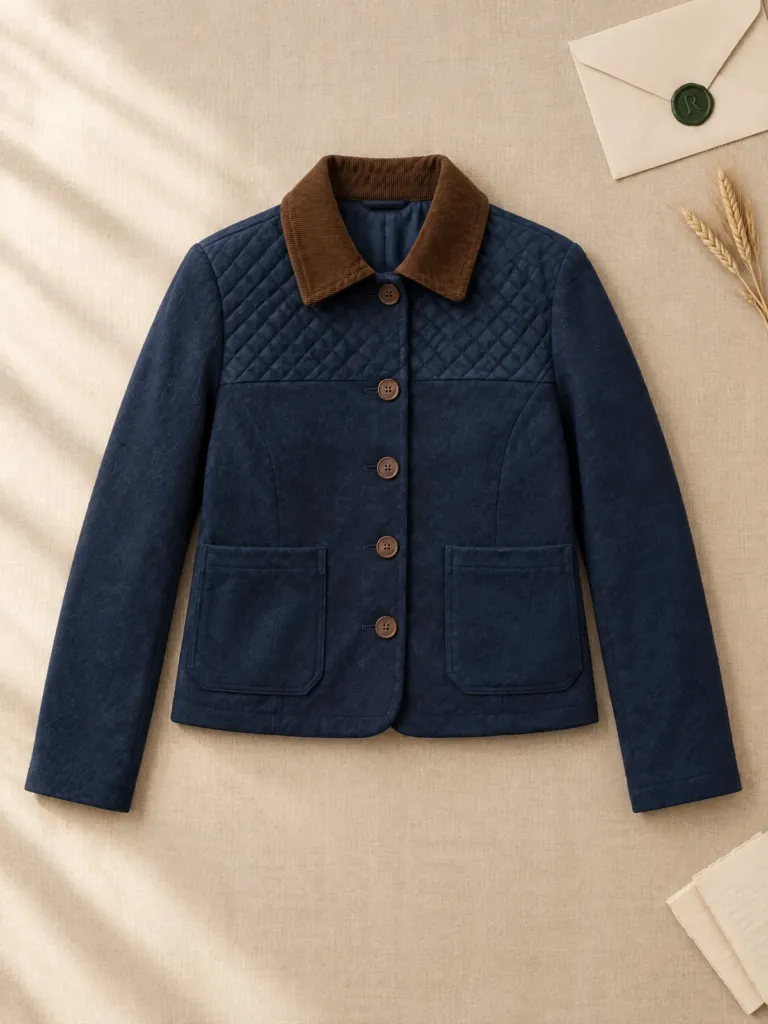 Chalkstream Quilt-Yoke Jacket, on its own