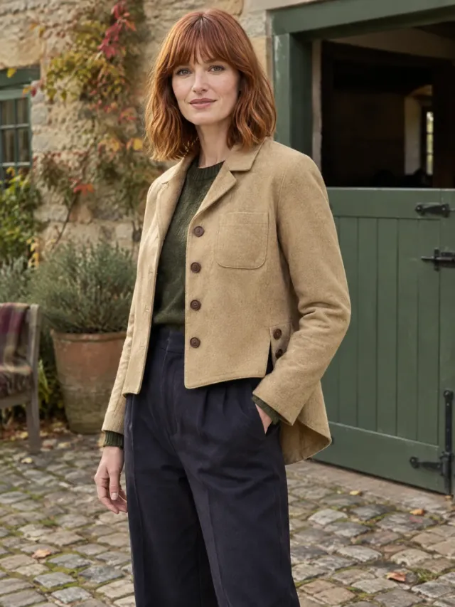 Stile Step-Hem Jacket