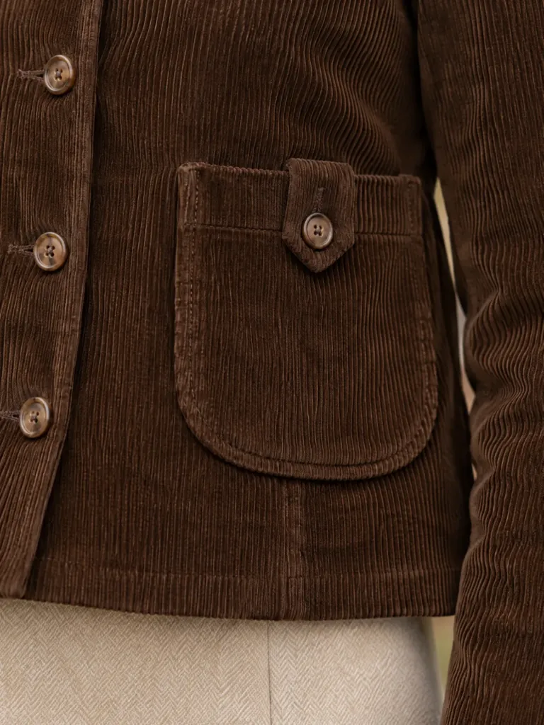 Bookshop Cord Jacket, detail