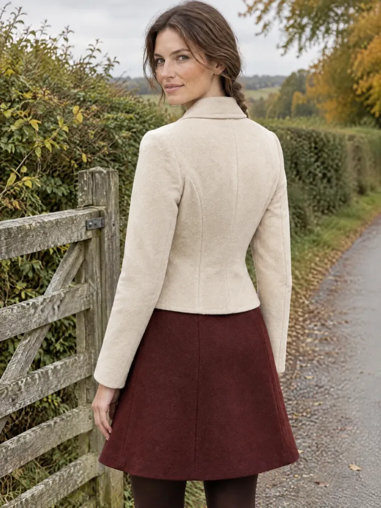 Mistfold Wrap-Front Jacket, another angle