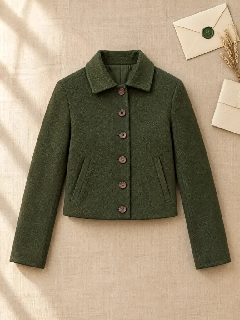 Dovecote Pleat-Back Jacket, on its own