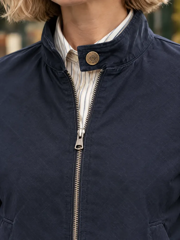 Harrow Tab-Collar Jacket, detail