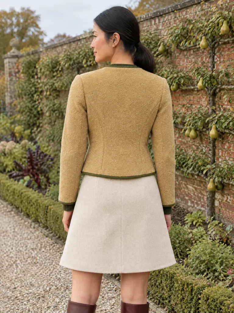 Orchard Scallop-Pocket Jacket, another angle