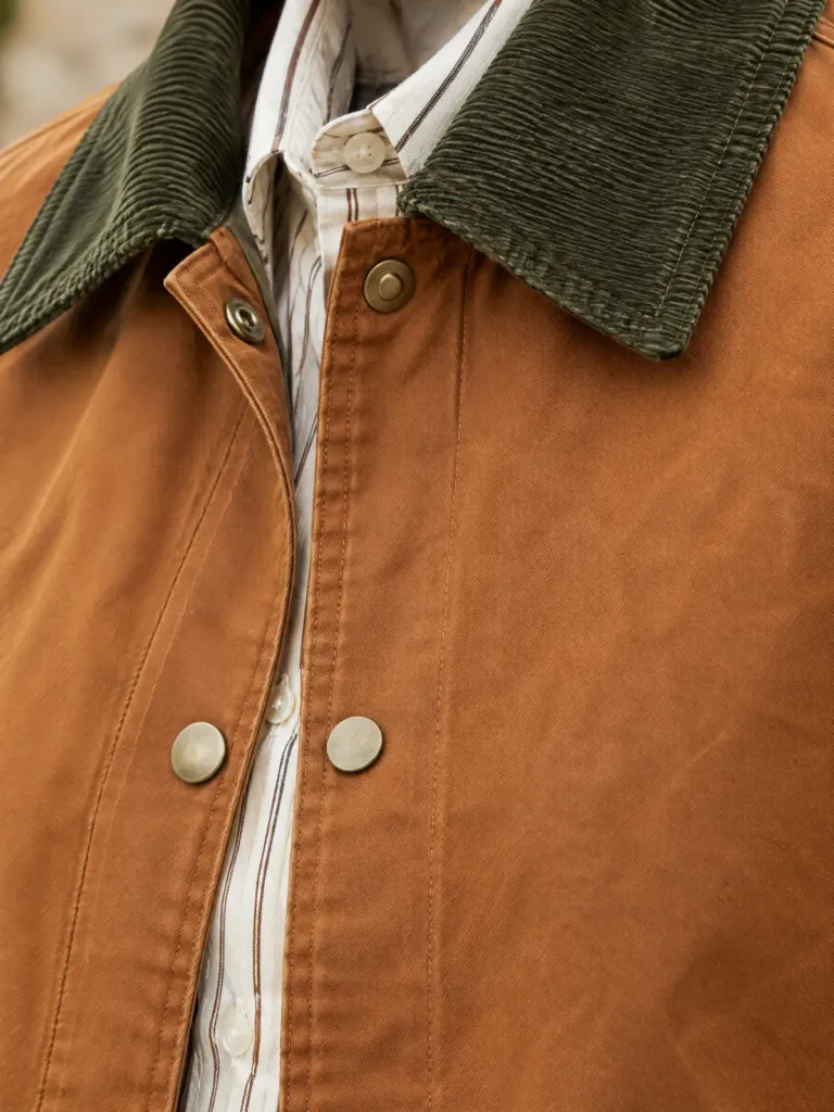 Wicket Short Barn Jacket, detail