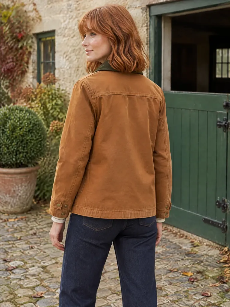 Wicket Short Barn Jacket, another angle