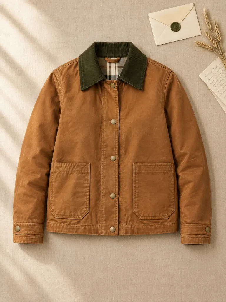 Wicket Short Barn Jacket, on its own
