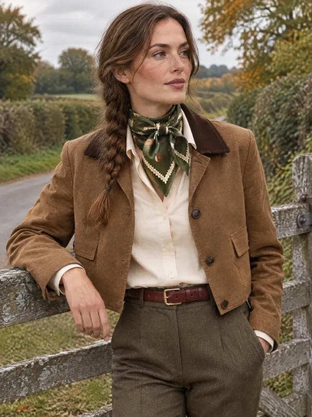 Stamp Border Neckerchief