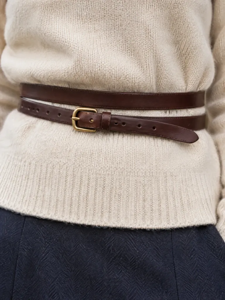 Oxbow Double-Wrap Belt, detail