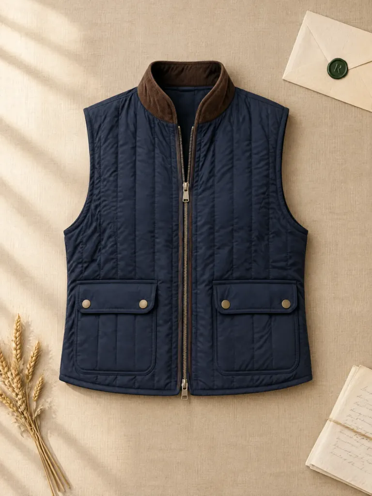 Almanac Channel Waistcoat, on its own