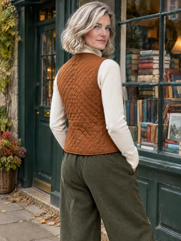 Saddlebag Pocket Waistcoat, another angle