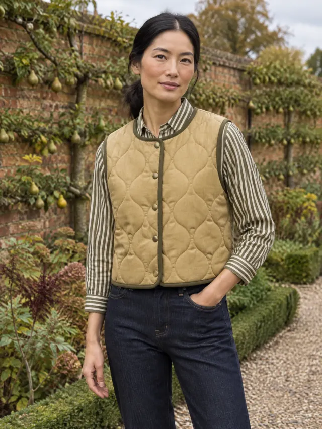 Hayloft Onion-Quilt Waistcoat
