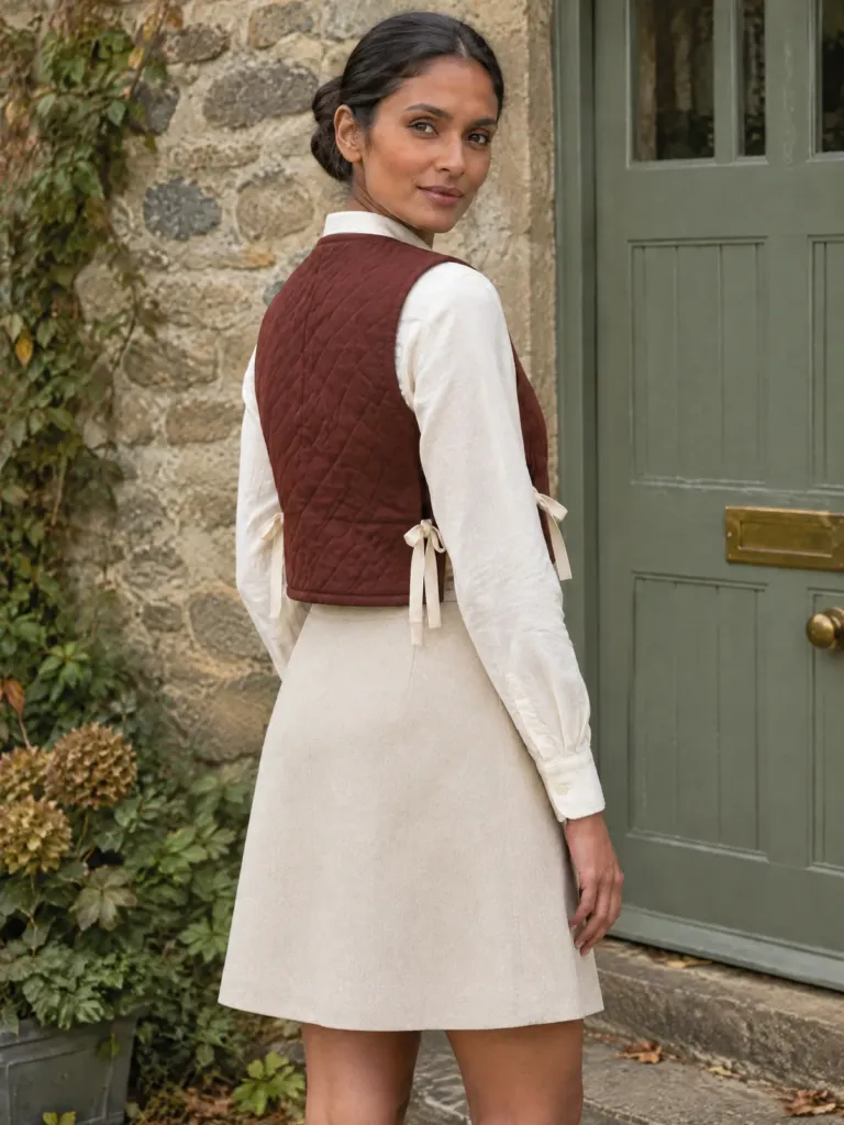 Ribbonstone Tie-Side Waistcoat, another angle