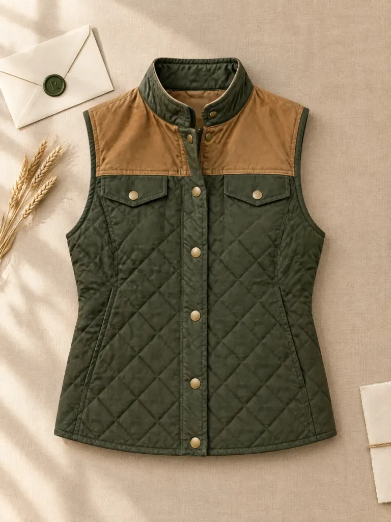 Coppice Two-Tone Waistcoat, on its own