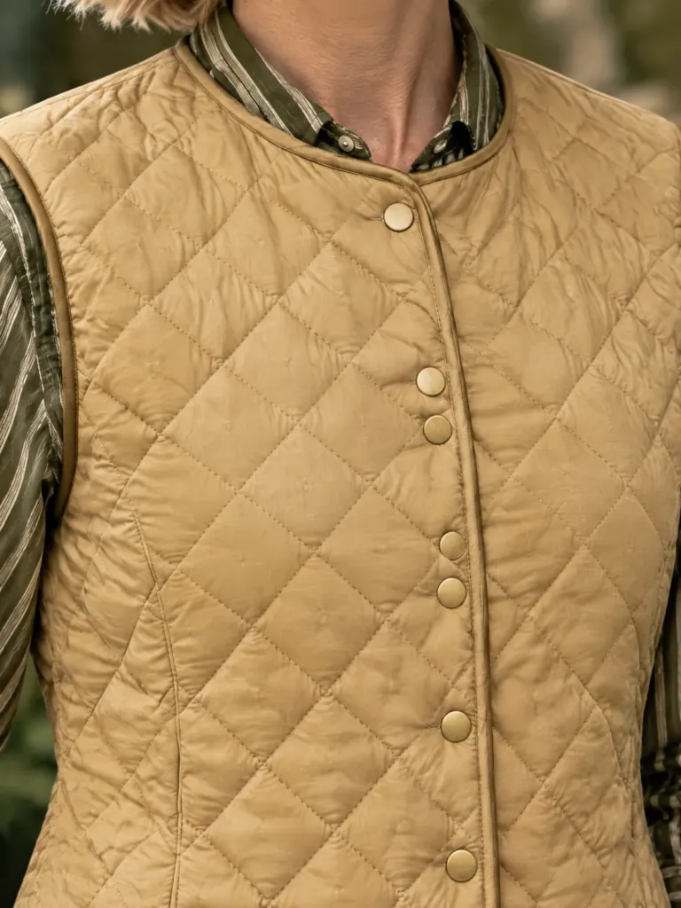 Sparrow Short Waistcoat, detail