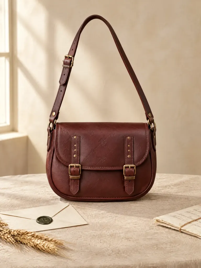 Bridle Twin-Strap Saddle Bag, on its own