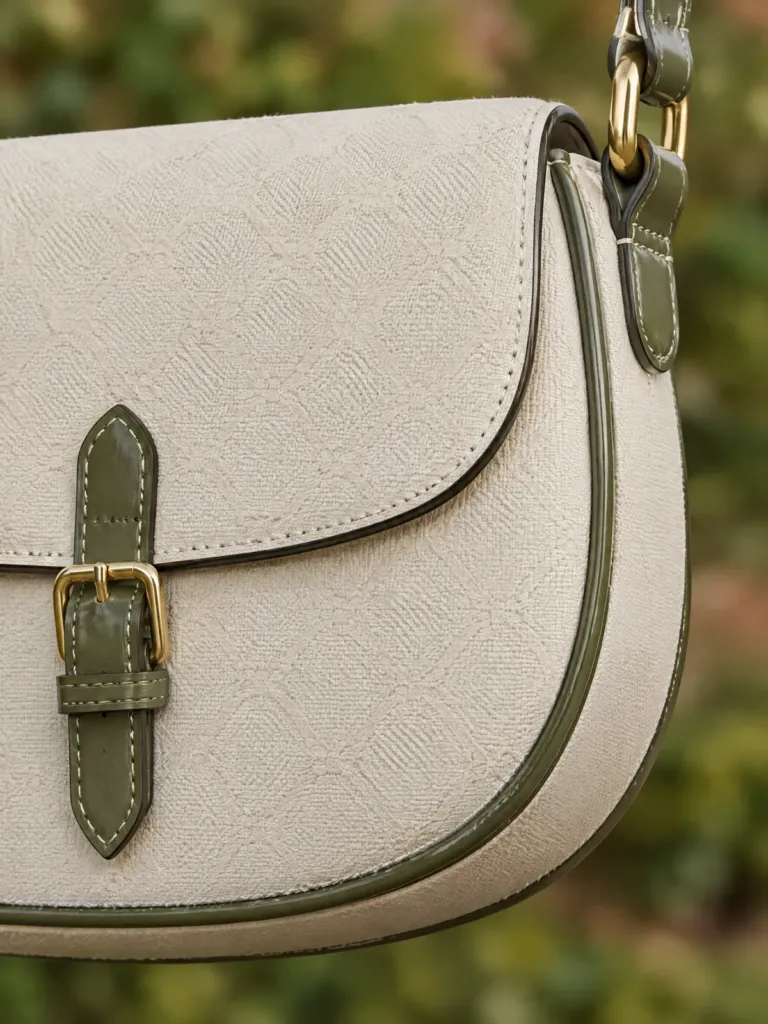 Pocketbook Saddle Bag, detail