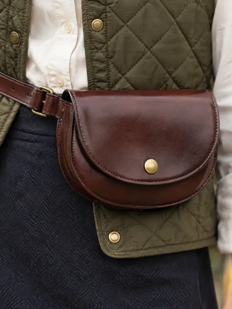 Wayfarer Belt Saddle Bag, detail