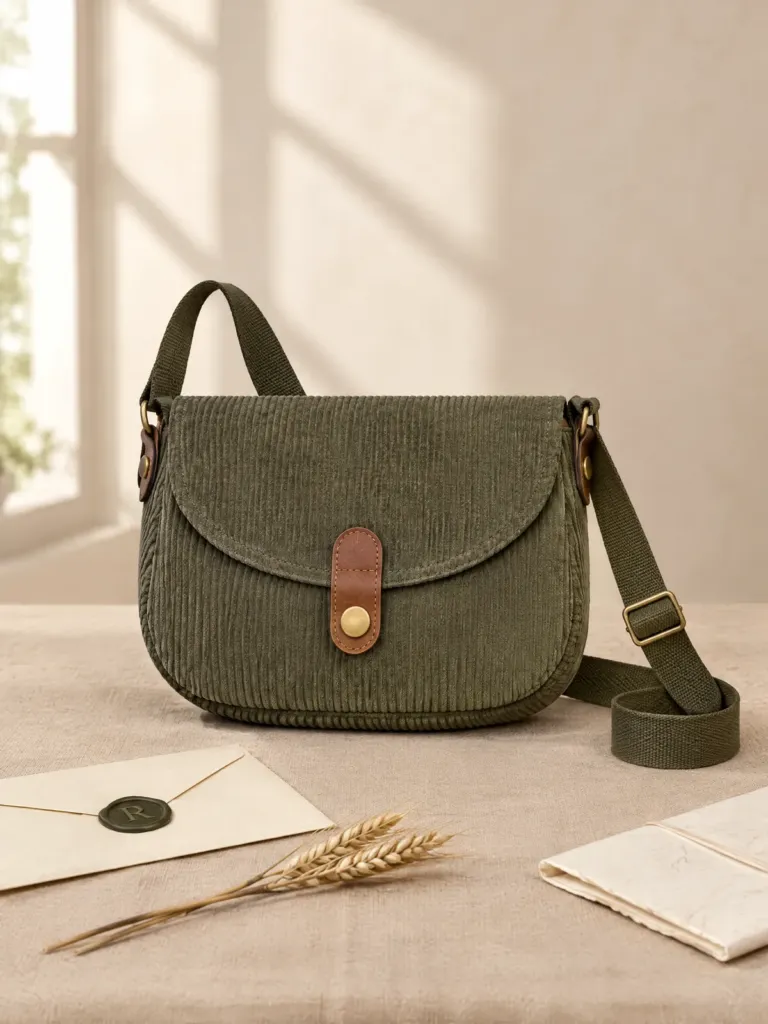 Kestrel Cord Saddle Bag, on its own